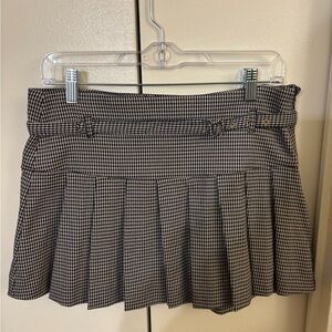 Mango Stylish Black and White Women's Skirt